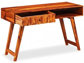 tömör kelet-indiai rózsafa íróasztal 118 x 50 x 76 cm