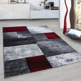 Borvörös-szürke szőnyeg 80x150 cm Hawaii – Ayyildiz Carpets