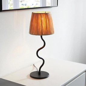 Endon modern asztali lámpa wriggle fekete end100958