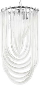 King Home MURANO L JD9607-L.CHROM Függőlámpa 3x40W/E14 IP20