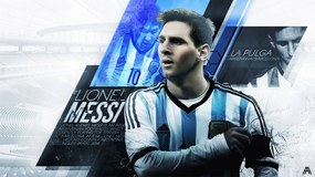Poszter, Lionel Messi, Argentína