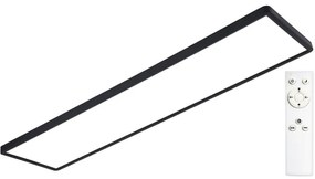 Top Light - LED Dimmelhető mennyezeti panel REVIT LED/70W/230V 3000-6500K fekete + távirányító