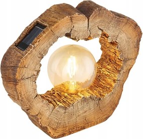 LED-es napelemes asztali lámpa 0,06W faszerű Solar 36516 Globo