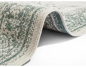 Borbon zöld-krémszínű kültéri szőnyeg, 160 x 230 cm - NORTHRUGS