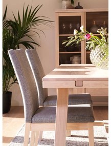 Brooklyn matt lakkozott tölgyfa étkezőasztal, 170 x 95 cm - Rowico