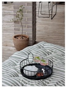 Fém tárolókosár ø 38x18 cm Inu – Zone