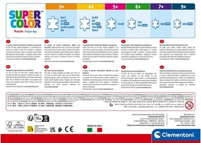 Zootropolis City Challenge 104 db-os puzzle Clementoni