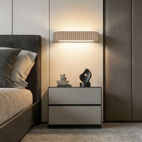 BRILAGI - LED dimmelhető fali lámpa FALCON MODERN LED/14W/230V 40 cm bézs + távirányító