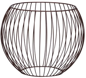 Aranyszínű dohányzóasztal Ø 51 cm