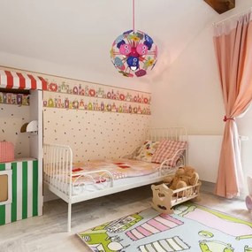 Rabalux 6390 - Gyerek csillár zsinóron BIRDY 3xE14/40W/230V