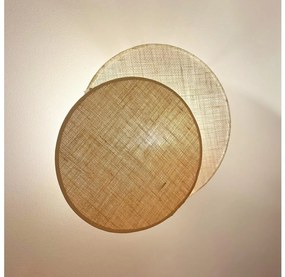 Brilagi Brilagi - Fali lámpa CIRCLES 1xE27/15W/230V 45x45 cm bézs/krémes BG1283