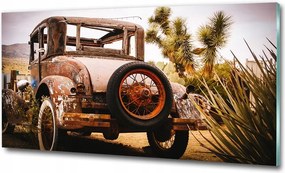 Fotó üveg kép kabrió kormány 125x50