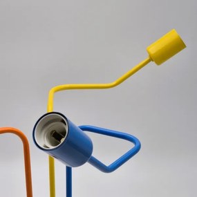 Felületre szerelhető csillár  MATYLDA 3xE27/60W/230V színes