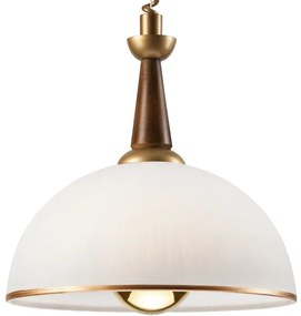 Lehúzható CHIARA mennyezeti lámpa 1xE27/60W/230V barna/cseresznye