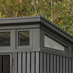 Signature PENT 7x7 műanyag kerti ház velencei szürke