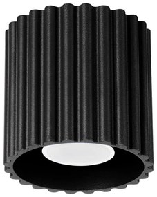 Sollux  SL.1784 - AURA spotlámpa 1xGU10/10W/230V 10 cm fekete