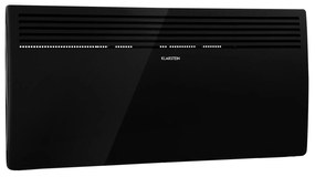 Klarstein Hot Spot Slimcurve, konvektor, fűtőtest,  80 x 40 cm, 40 m², 2000 W, 5 - 40 °C, IP24, fekete