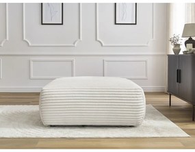 Krémszínű kordbársony lábtartó Lucien – Bobochic Paris