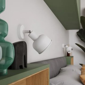 Sollux SL.1313 - Fali spotlámpa ELBA 1xE27/15W/230V fehér