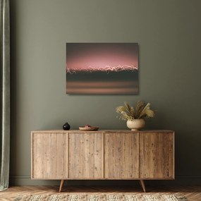 Absztrakt kép (üvegen) (70x50 cm)