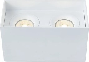 MAYTONI C015CL-02W SLIM Kocka Mennyezeti Lámpa Fehér GU10 IP20