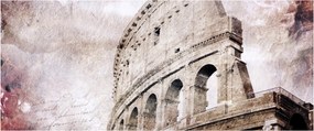 Kép - Colosseum, Róma, Olaszország (120x50 cm)
