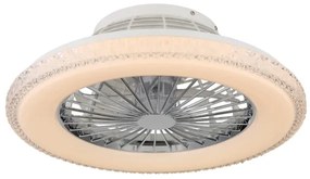 Globo 03654 - LED Dimmelhető mennyezeti ventilátor CORUSSO LED/40W/230V 3000-6500K + távirányító