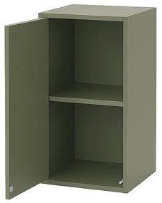 Boxie 1 ajtós fali szekrény 80x40x37 cm zöld