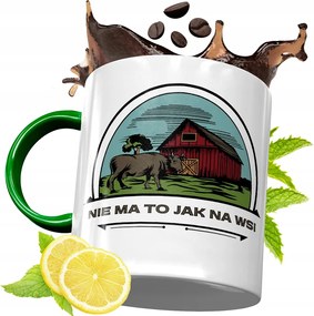 Zöld Bögre Farmer Gazdáknak Ajándék, fényképes nyomattal