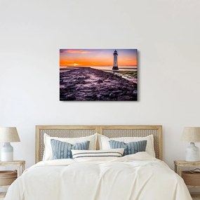 Világítótorony képe (90x60 cm)