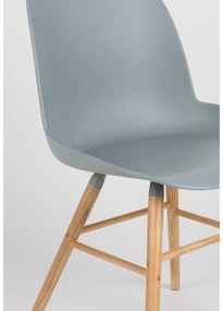 Világosszürke étkezőszék szett 2 db-os Albert – Zuiver