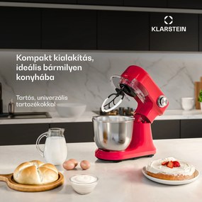 Klarstein Bella Evo konyhai robotgép | bolygókeverő rendszer | 3 keverőfelszerelés | 1500 W | 5 l