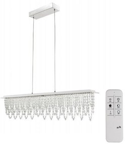 Globo 68405-24H - LED Dimmelhető kristály csillár zsinóron LED/24W/230V + távirányító