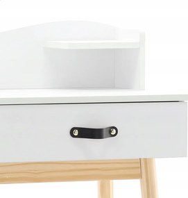 Modern Szék Fa Lábakkal 46 x 40 x 83,5 cm