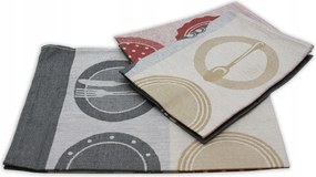 Home Elements 3 db egyiptomi pamut törölköző készlet 50*70 cm, Tányérok