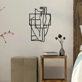 Think fém fali dekoráció, 50×30 cm