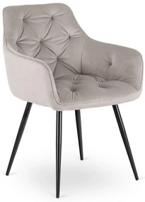 Szürke Bársony Étkezőszék. MODESTO