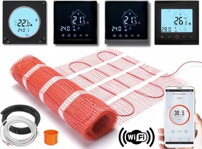 Fűtőszőnyeg 1,5m2 Thermotec 170W/m2 Wifi Hőmérséklet Szabályozó