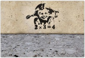 Poszterek 200x135 Banksy A szeplős lány