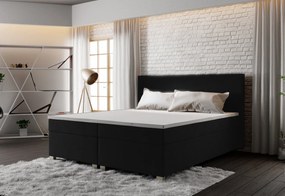 ISLAND Boxspring kárpitozott ágy - cosmic800 / 140x200 / felső matraccal