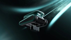Medencetisztító robot, Niya Tracker 55 EU, fekete, akkumulátoros, vezeték nélküli, automata, padló és fal tisztítás, vízvonal tisztítás