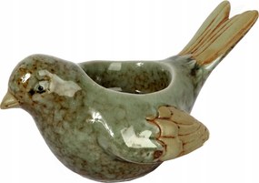 Madárka Kerámia Gyertyatartó 14CM Húsvéti