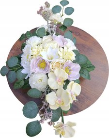 Nád Csokor Nagy Művirág Kompozíció Sír Temető Orchidea