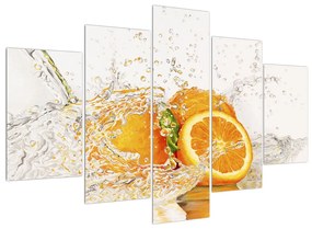 Zamatos citromok képe (150x105 cm)