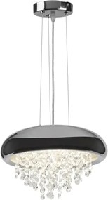 Függő lámpa kristályok függőlámpa napelemes