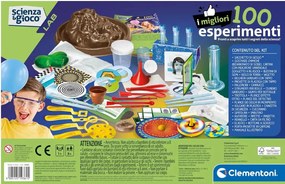 110 legjobb tudományos kísérlet készlet Science &amp; Play Clementoni