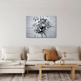 3D absztrakciós kép (70x50 cm)