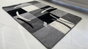 Comfort 4771 szürke modern szőnyeg 60 cm-es szett
