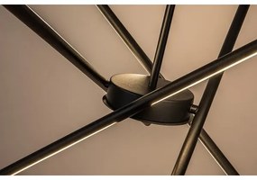 Rabalux 72338 - LED Csillár zsinóron HENLI2 LED/40W/230V 3000K fekete