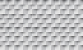 Fotótapéta Négyzetek Illúzió Térfogat Modern Design Hatás 368x254 +ragasztó